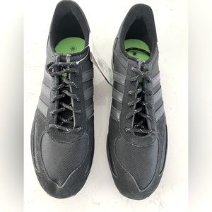 ADIDAS black LA Trainers